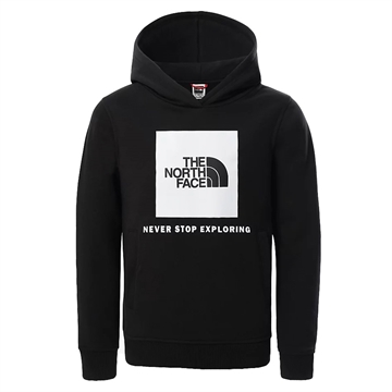 The North Face Sweat Hoodie Box Black / White